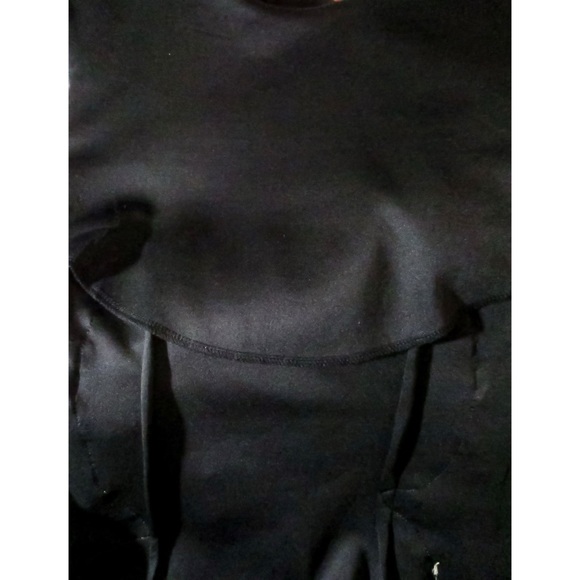 AX Paris Black Bodycon w/ Cream Lace Panel - Picture 14 of 16